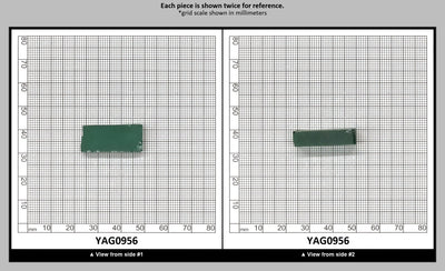 Green YAG (Ceramic) Faceting Rough for Gem Cutting - Various Sizes : YAG0956