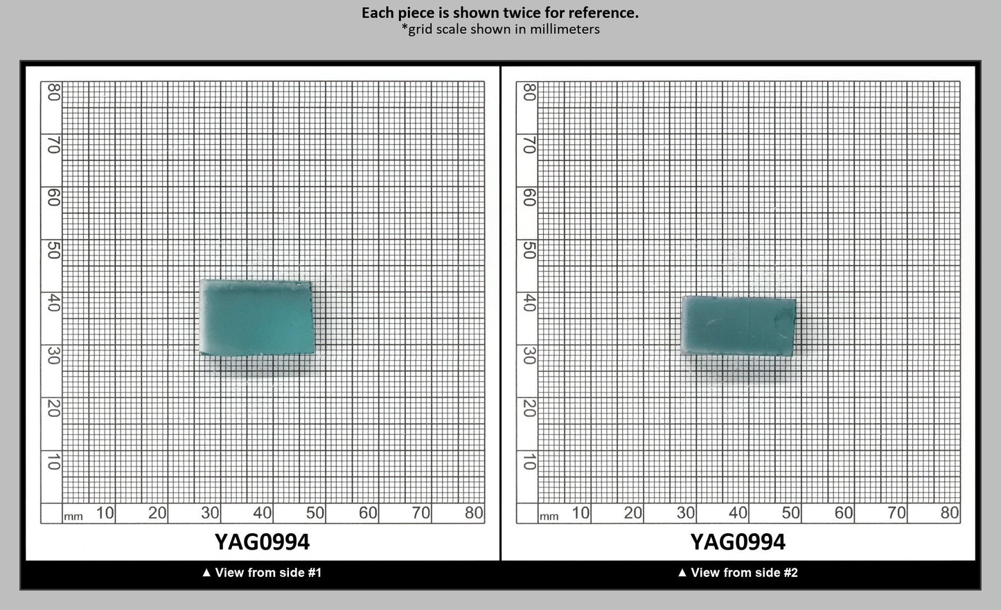 Paraiba YAG Polycrystalline (Ceramic) Faceting Rough : YAG0994
