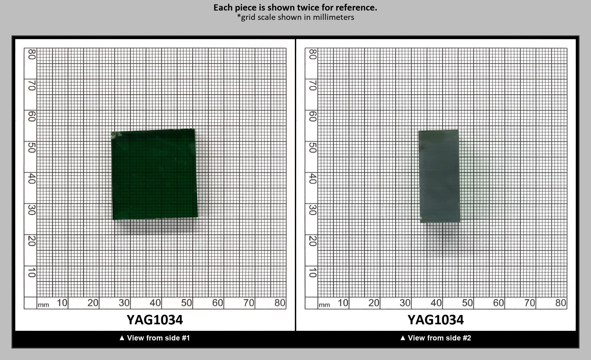 Light Green YAG Polycrystalline (Ceramic) Faceting Rough : YAG1034