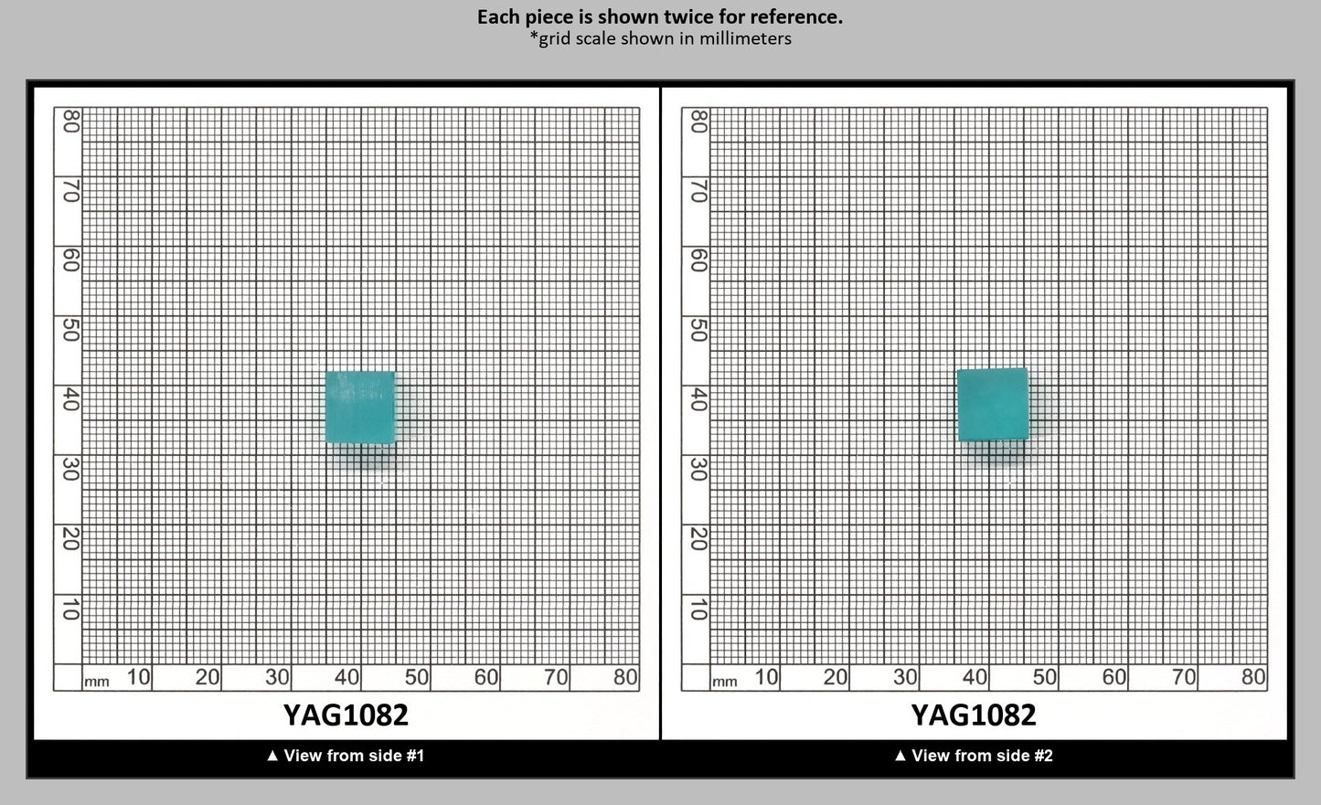 Paraiba YAG Polycrystalline (Ceramic) Faceting Rough : YAG1082