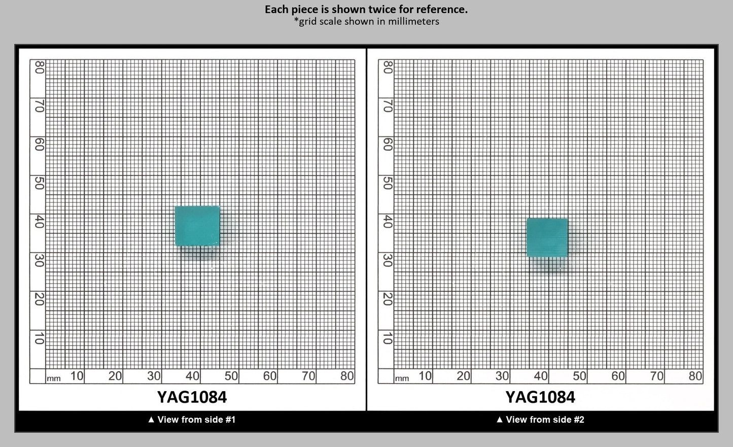 Paraiba YAG Polycrystalline (Ceramic) Faceting Rough : YAG1084