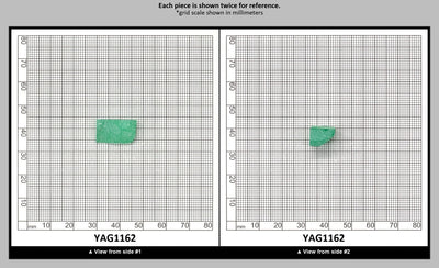 Green (Tsavorite) Garnet V:YAG Faceting Rough for Gem Cutting - Various Sizes : YAG1162