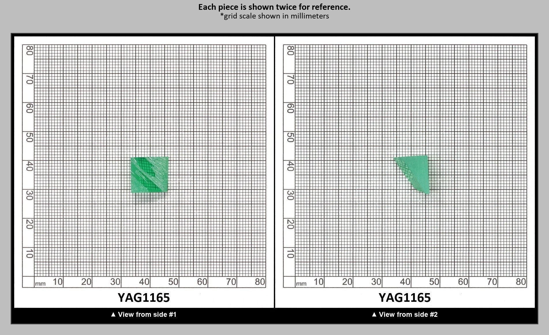 Green (Tsavorite) Garnet V:YAG Faceting Rough for Gem Cutting - Various Sizes : YAG1165
