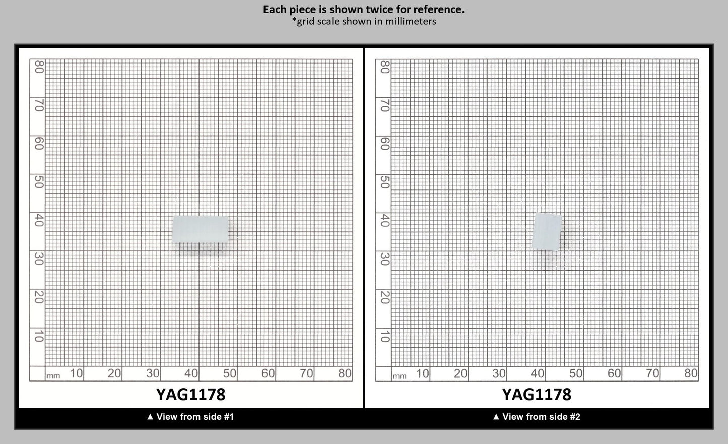 Ice Blue Polycrystalline (Ceramic) YAG - Faceting Rough : YAG1178