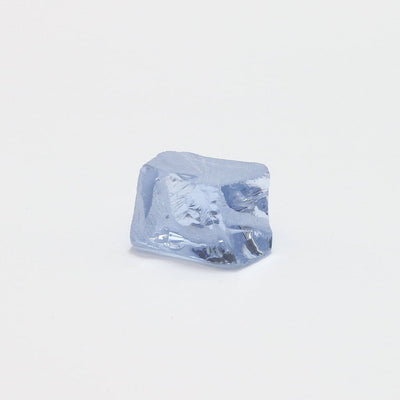 Nanosital Simulated Ice Blue Sapphire Lab Created Faceting Rough for Gem Cutting - #A-144 - Various Sizes : #BEGIN