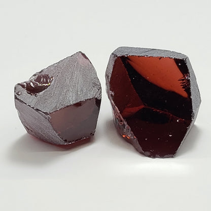 Nanosital Simulated Marsala Lab Created Faceting Rough for Gem Cutting - #A-2458 - Various Sizes : #BEGIN