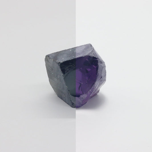 Nanosital Simulated Color Changing Lab Created Faceting Rough for Gem Cutting - #A-2708 - Various Sizes : #BEGIN