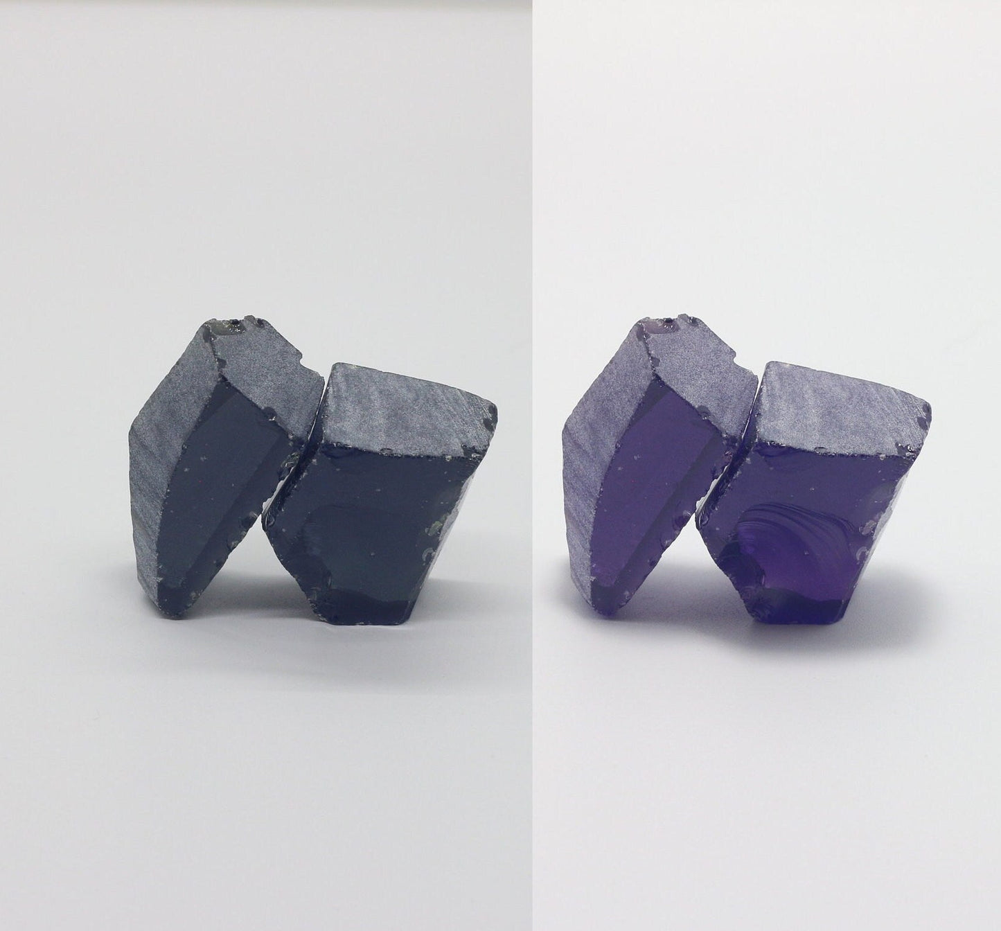 Nanosital Simulated Color Changing Lab Created Faceting Rough for Gem Cutting - #A-2869 - Various Sizes : #BEGIN