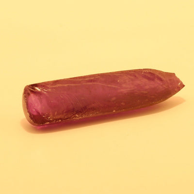 Alexandrite #46 Colored Lab Created Corundum Sapphire Faceting Rough for Gem Cutting - Various Sizes - Split Boule #BEGIN