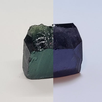 Nanosital Simulated Alexandrite Color Changing Lab Created Faceting Rough for Gem Cutting - #E-156 - Various Sizes #BEGIN