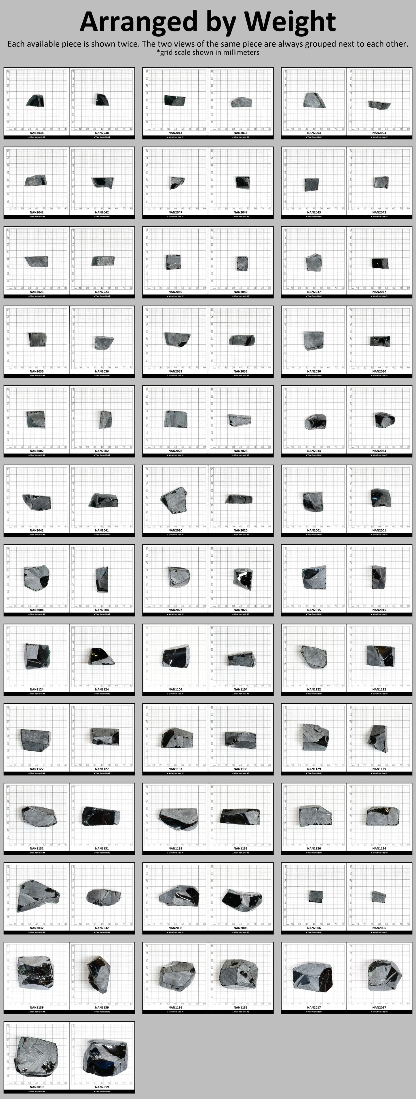 Nanosital Simulated Alexandrite Color Changing Lab Created Faceting Rough for Gem Cutting - #E-156 - Various Sizes #BEGIN