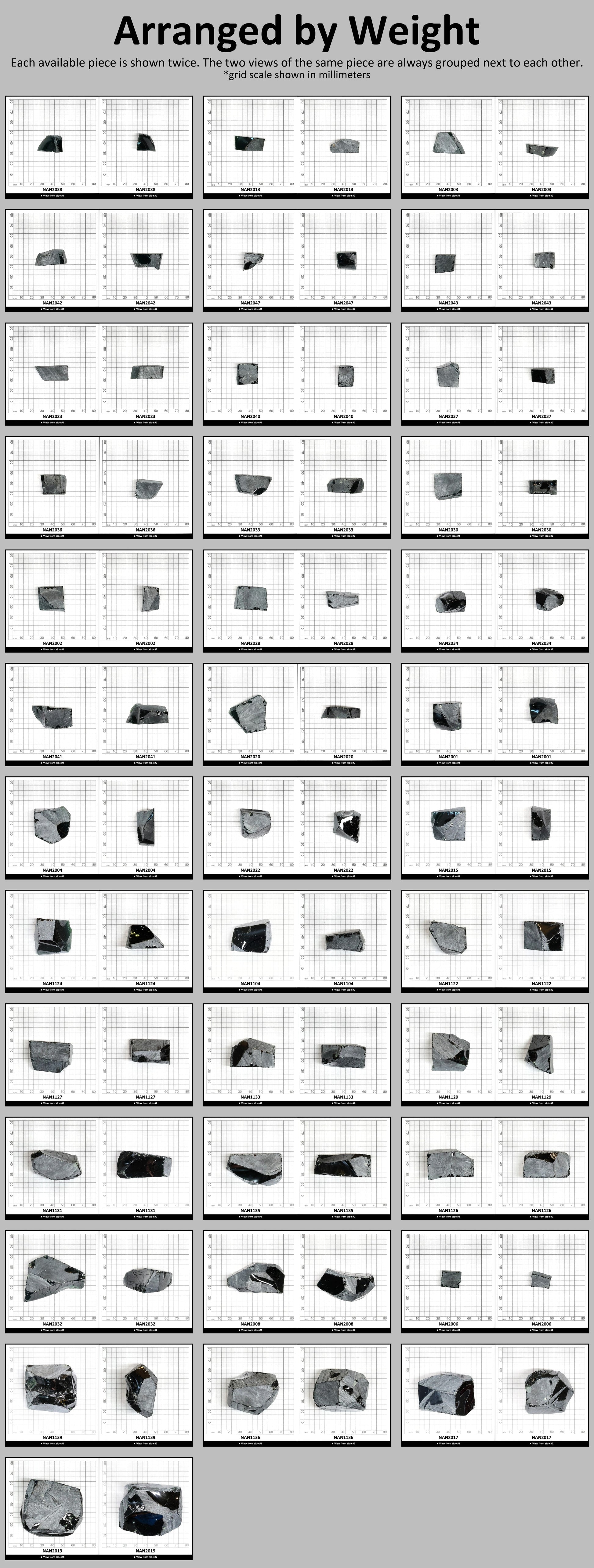 Nanosital Simulated Alexandrite Color Changing Lab Created Faceting Rough for Gem Cutting - #E-156 - Various Sizes #BEGIN