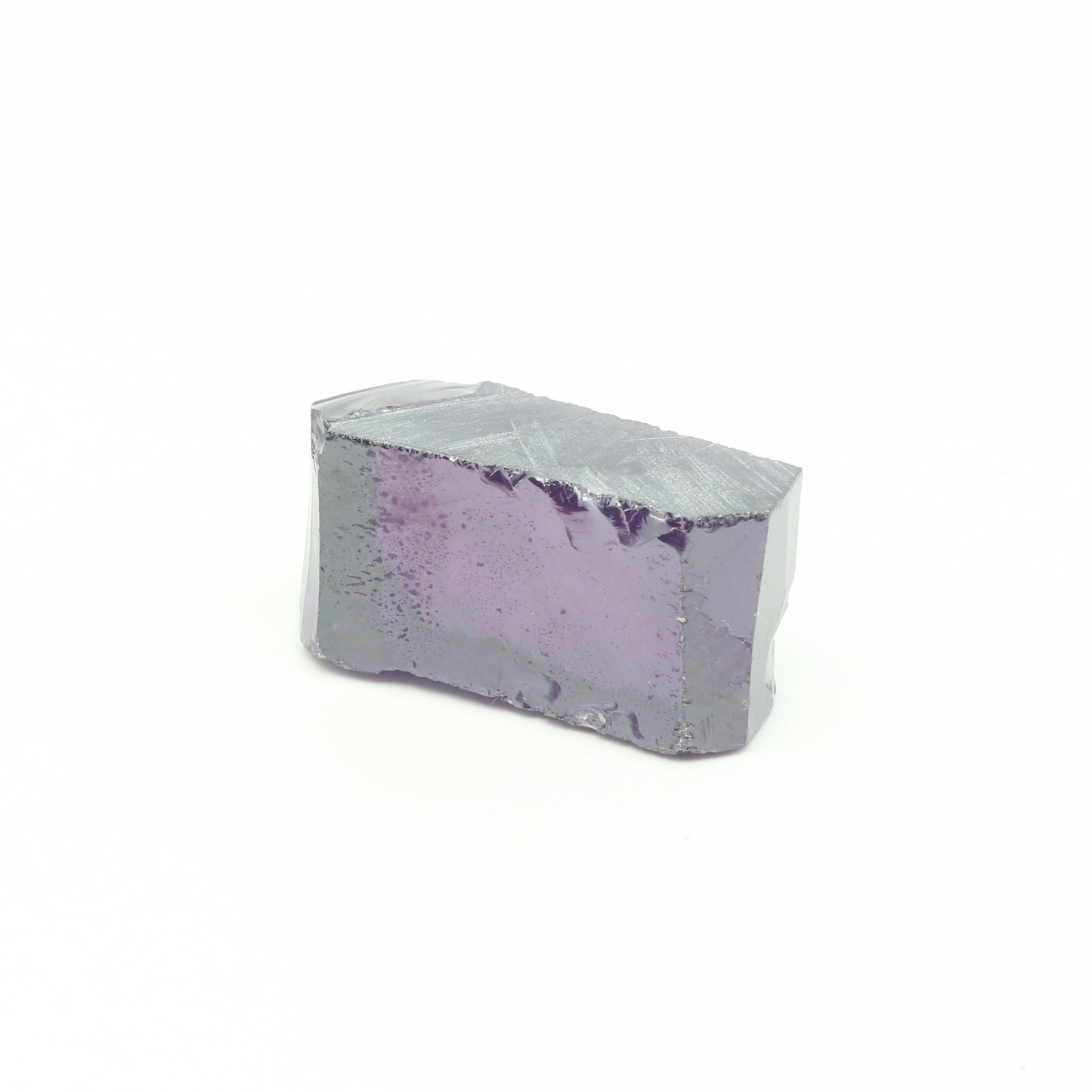 Amethyst Cubic Zirconia Faceting Rough for Gem Cutting - Various Sizes #BEGIN