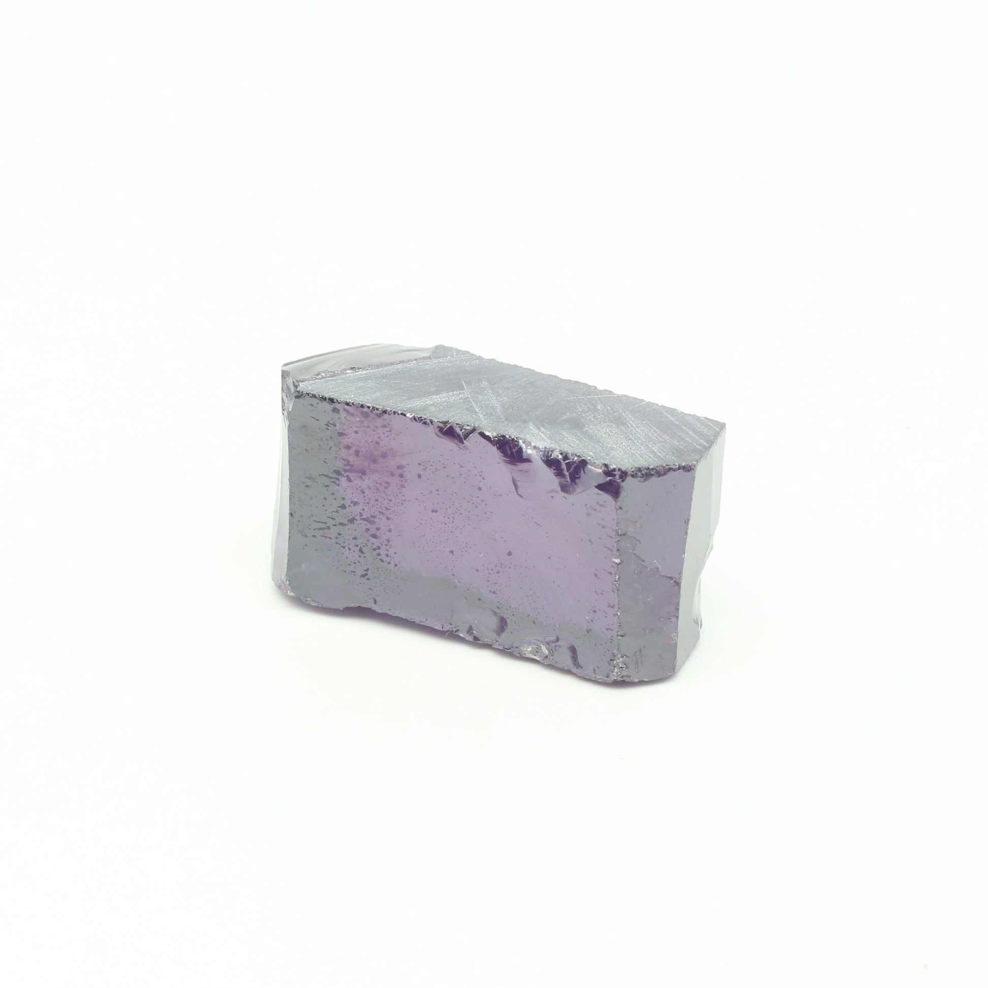 Amethyst Cubic Zirconia Faceting Rough for Gem Cutting - Various Sizes #BEGIN