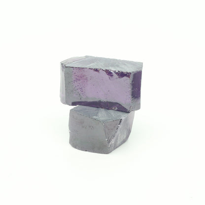 Amethyst Cubic Zirconia Faceting Rough for Gem Cutting - Various Sizes #BEGIN