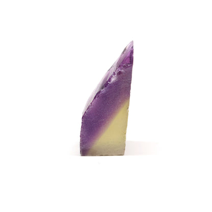 Ametrine Hydrothermal Synthetic Quartz - Lab Created Faceting Rough #BEGIN