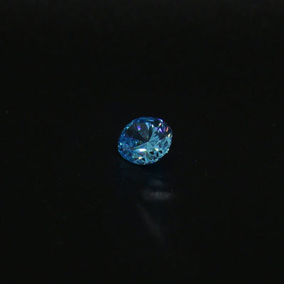 Aqua Blue Cubic Zirconia Faceting Rough for Gem Cutting - Various Sizes : #BEGIN