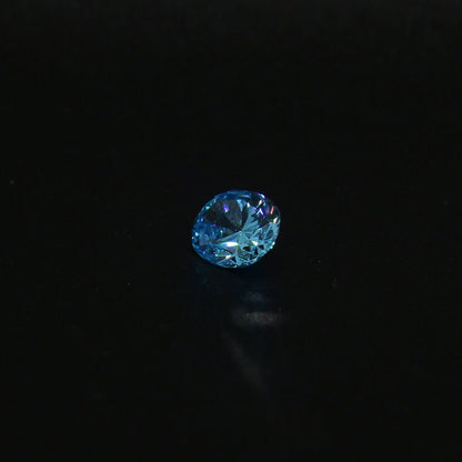 Aqua Blue Cubic Zirconia Faceting Rough for Gem Cutting - Various Sizes : #BEGIN