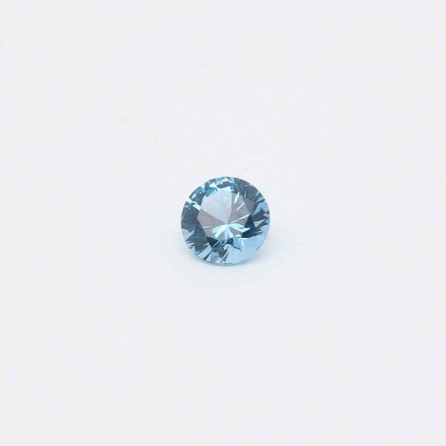 Aquamarine Dark Blue #108-Djeva Lab Created Spinel Faceting Rough for Gem Cutting - Various Sizes #BEGIN