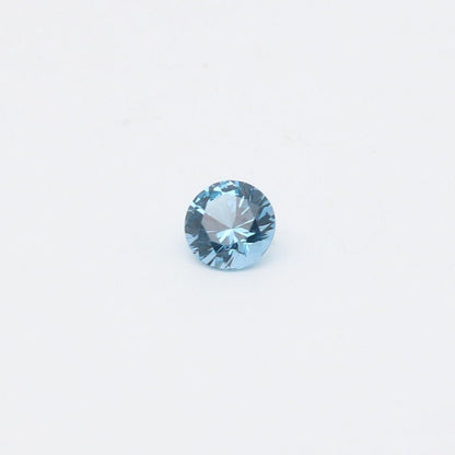 Aquamarine Dark Blue #108-Djeva Lab Created Spinel Faceting Rough for Gem Cutting - Various Sizes #BEGIN