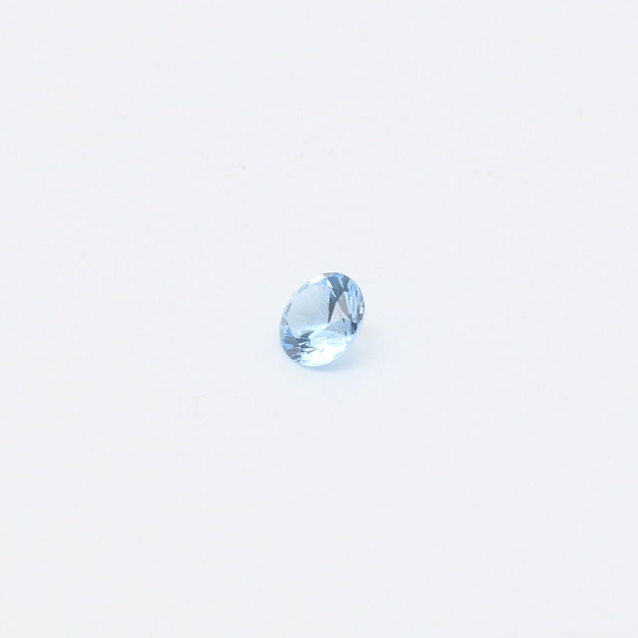 Aquamarine Light Blue #104 Lab Created Spinel Faceting Rough for Gem Cutting - Various Sizes #BEGIN