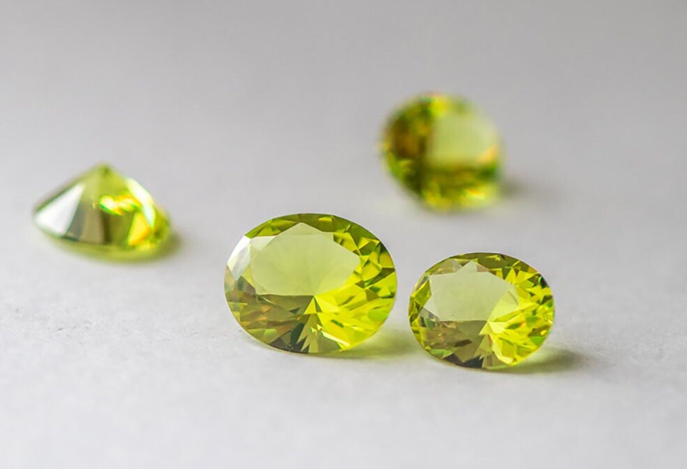 Nanosital Simulated Limoncello (Lemon Quartz) Lab Created Faceting Rough for Gem Cutting - #B-3474 - Various Sizes : #BEGIN