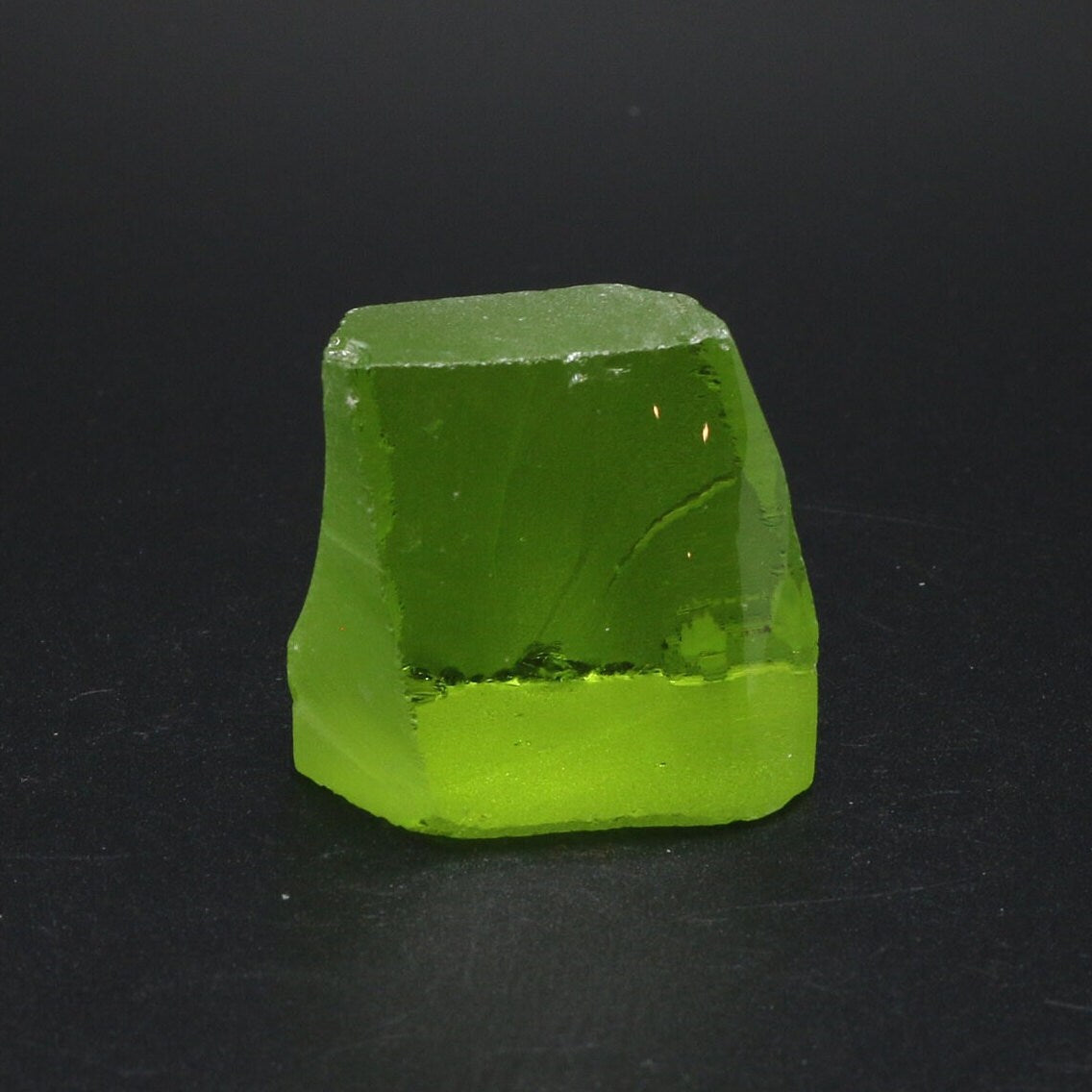 Nanosital Simulated Limoncello (Lemon Quartz) Lab Created Faceting Rough for Gem Cutting - #B-3474 - Various Sizes : #BEGIN