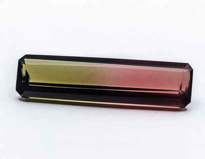 Nanosital Simulated Watermelon Tourmaline (New Style)  Lab Created Faceting Rough for Gem Cutting -Various Sizes : #BEGIN
