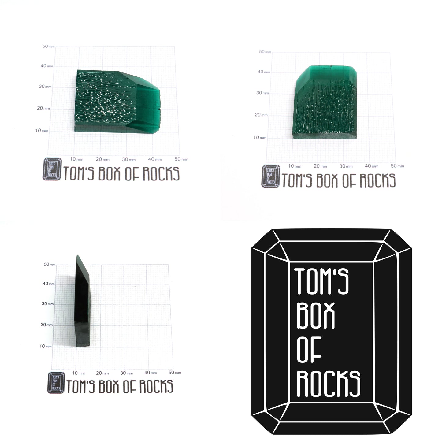 Hydrothermal Zambian Emerald - Grade A - Faceting Rough