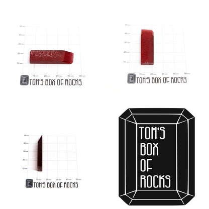 Hydrothermal Red Beryl - Grade A - Faceting Rough