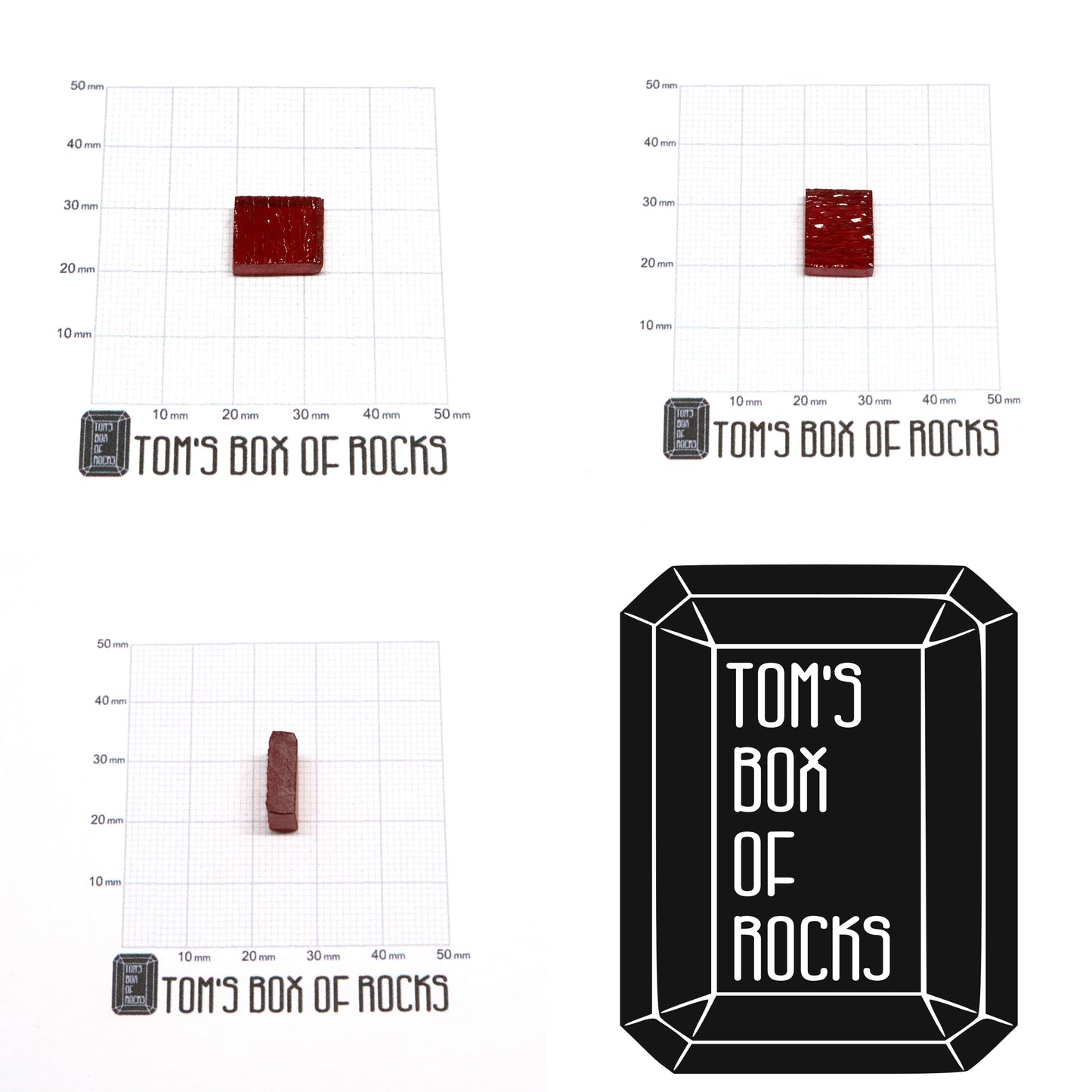 Hydrothermal Red Beryl - Grade A - Faceting Rough