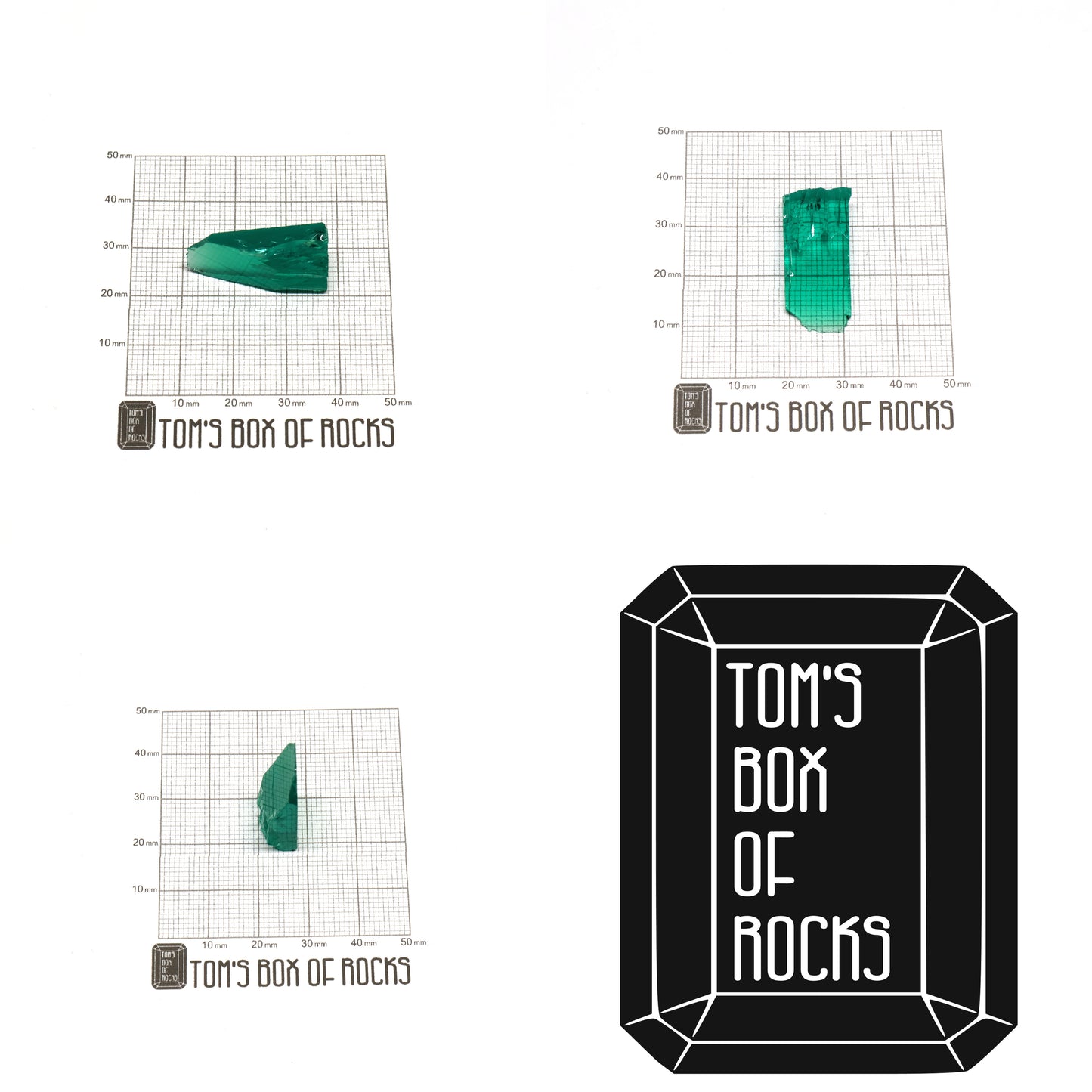 Hydrothermal Columbian Emerald - Grade A - Faceting Rough