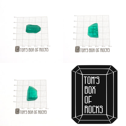 Hydrothermal Columbian Emerald - Grade A - Faceting Rough