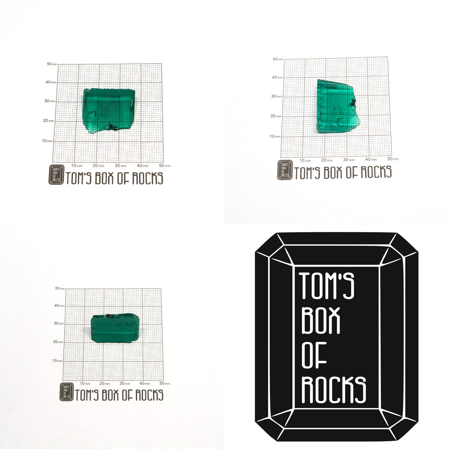 Hydrothermal Columbian Emerald - Grade A - Faceting Rough