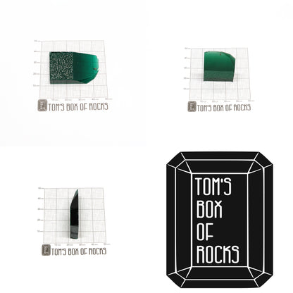 Hydrothermal Zambian Emerald - Grade A - Faceting Rough