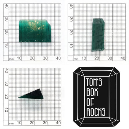 Hydrothermal Zambian Emerald - Grade A - Faceting Rough