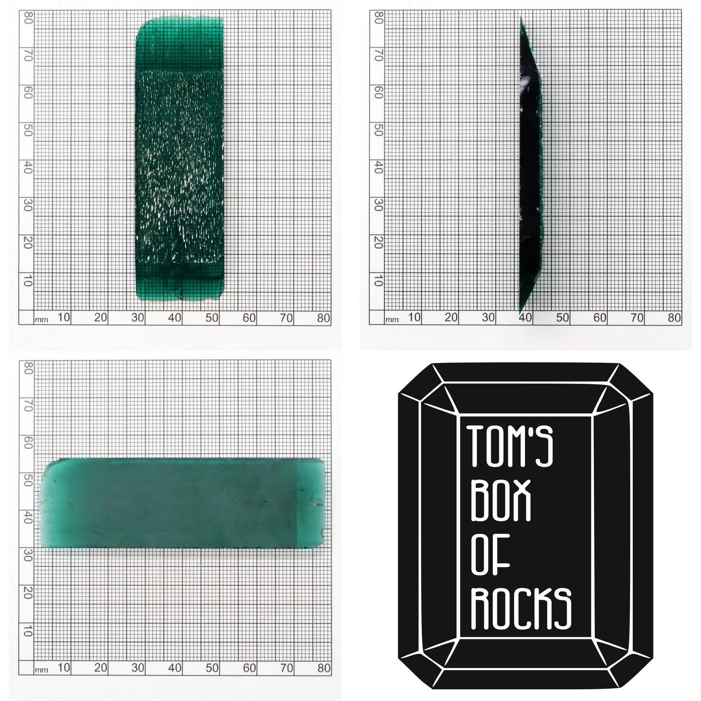 Hydrothermal Zambian Emerald - Grade A - Faceting Rough
