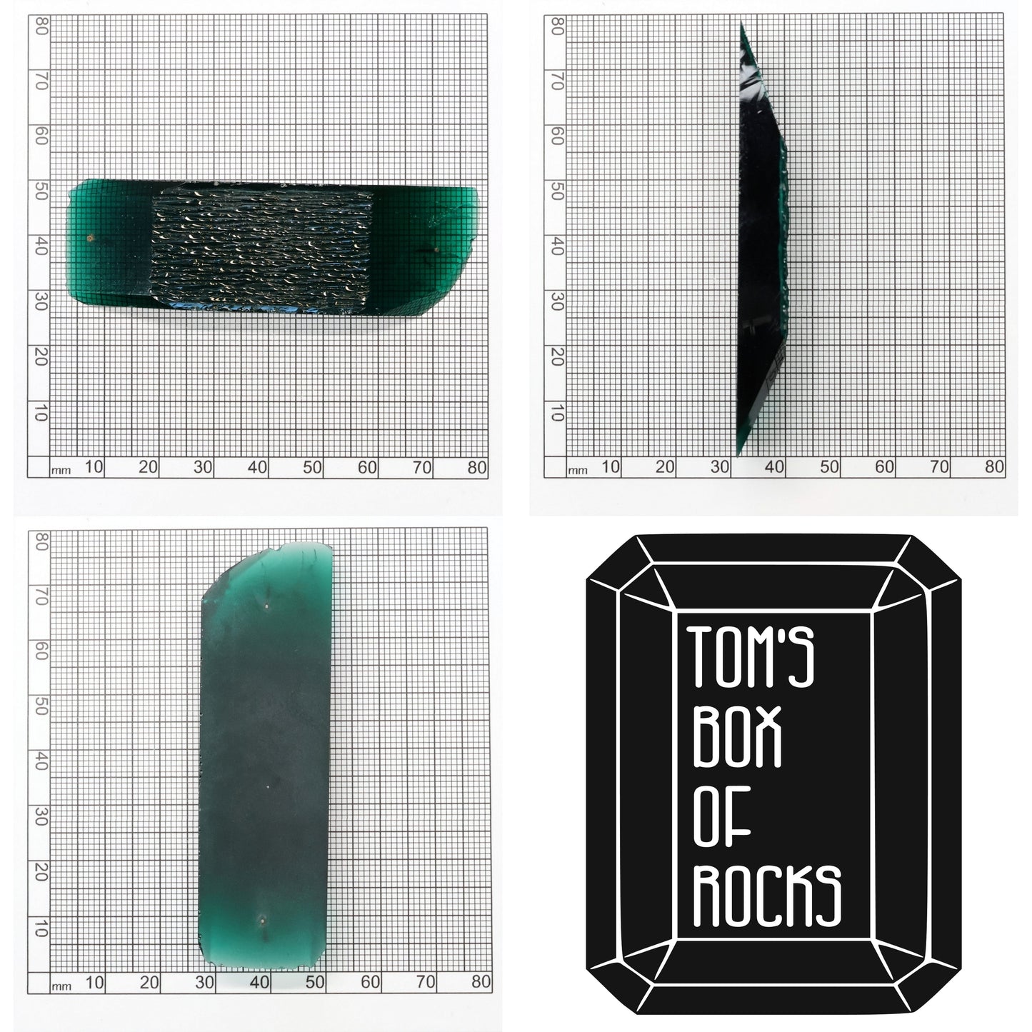 Hydrothermal Zambian Emerald - Grade A - Faceting Rough