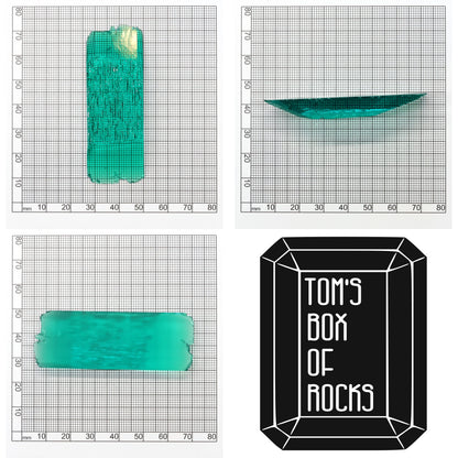 Hydrothermal Colombian Emerald - Grade A - Faceting Rough