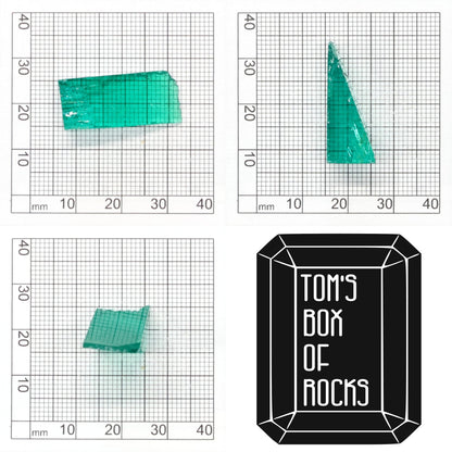 Hydrothermal Colombian Emerald - Grade A - Faceting Rough