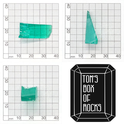 Hydrothermal Colombian Emerald - Grade A - Faceting Rough