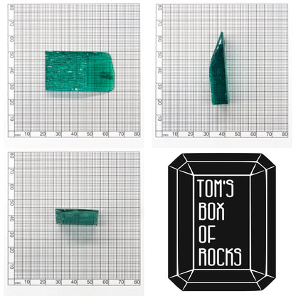 Hydrothermal Colombian Emerald - Grade A - Faceting Rough