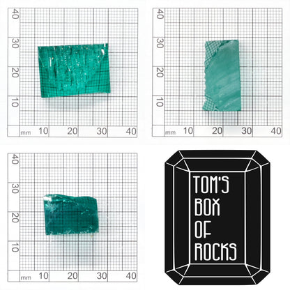 Hydrothermal Colombian Emerald - Grade A - Faceting Rough