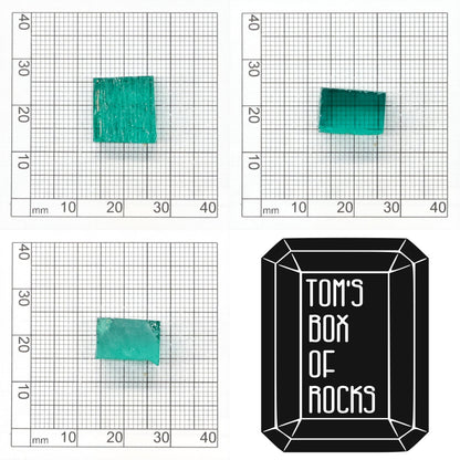 Hydrothermal Colombian Emerald - Grade A - Faceting Rough