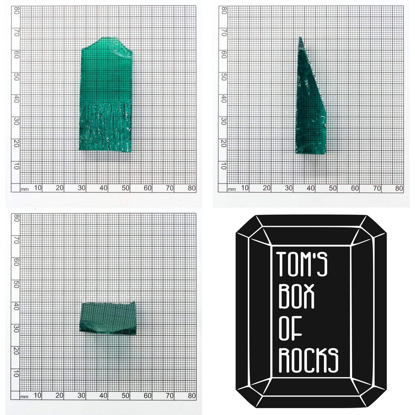 Hydrothermal Colombian Emerald - Grade A - Faceting Rough