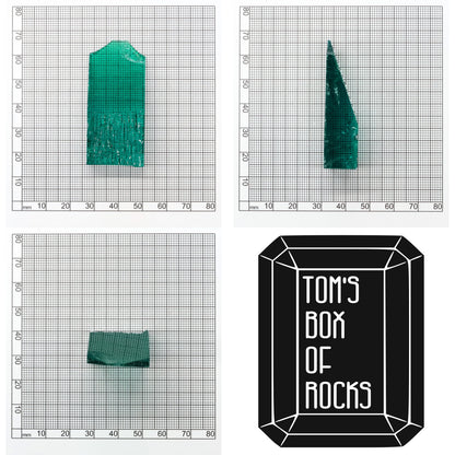Hydrothermal Colombian Emerald - Grade A - Faceting Rough