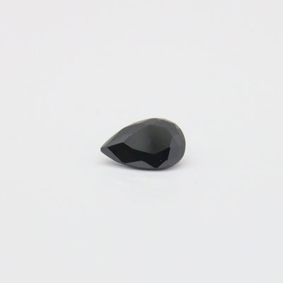 Black Cubic Zirconia Faceting Rough for Gem Cutting - Various Sizes #BEGIN