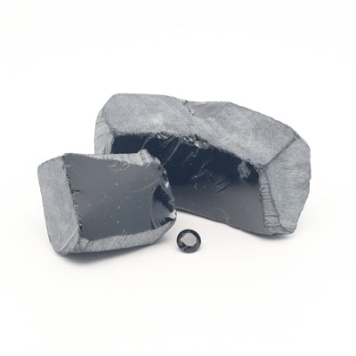 Nanosital Simulated Black Lab Created Faceting Rough for Gem Cutting - #0004 - Various Sizes #BEGIN