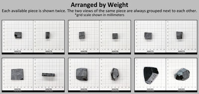 Nanosital Simulated Black Lab Created Faceting Rough for Gem Cutting - #0004 - Various Sizes #BEGIN