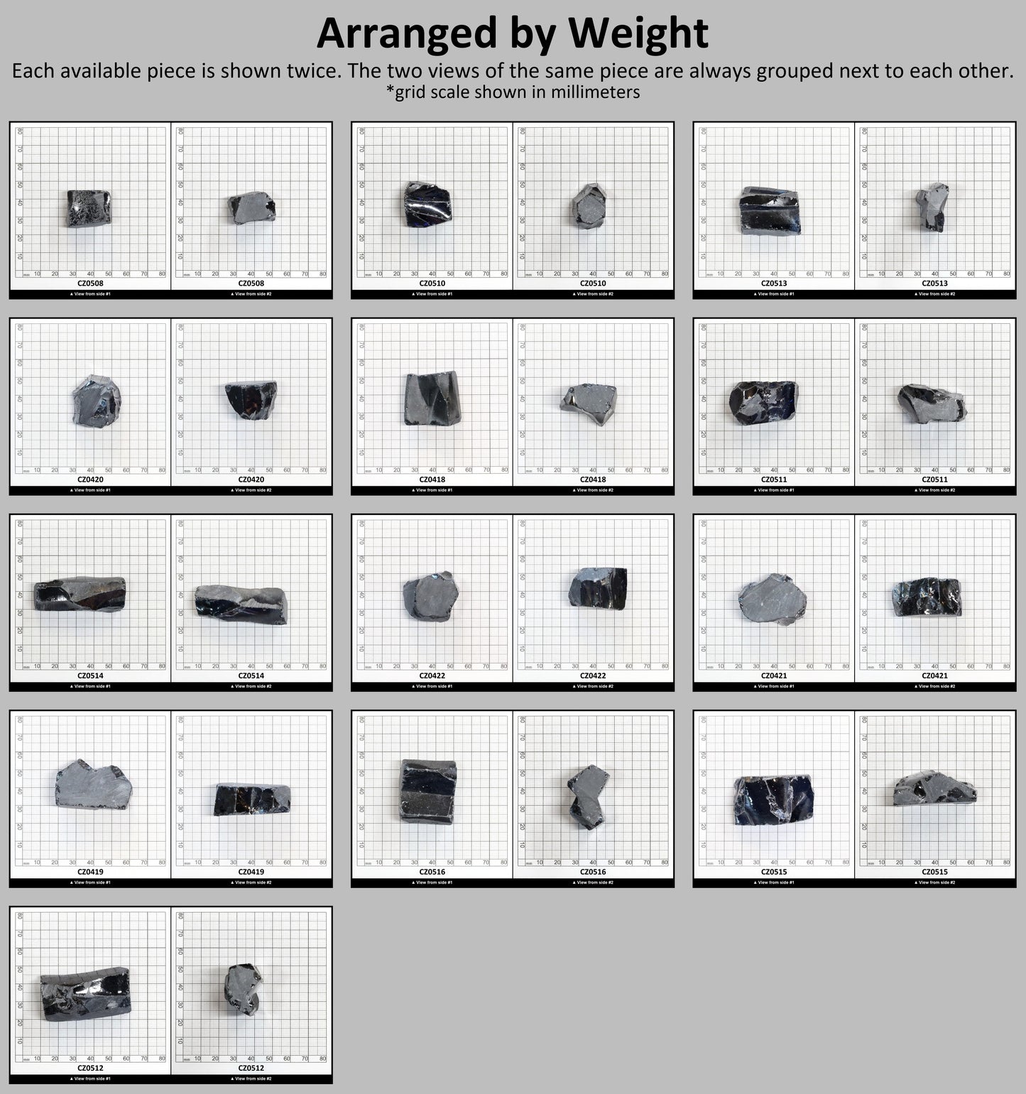Blue Sapphire Cubic Zirconia Faceting Rough for Gem Cutting - Various Sizes #BEGIN